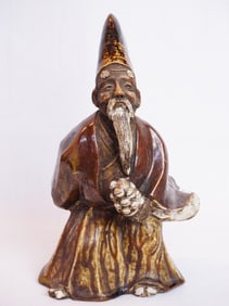 Japanese Bizen Pottery Figurine