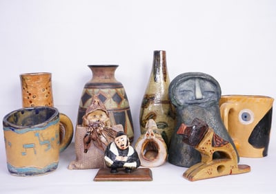 Group of Vintage Art Pottery