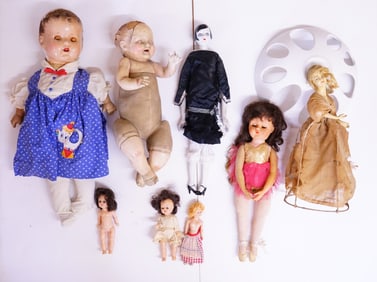 Group of Antique/Vintage Dolls