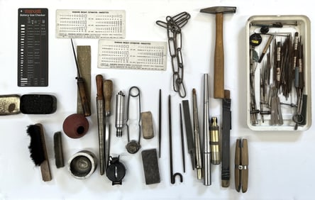 Vintage Clock and Jewelry Repair Tools