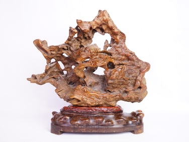 Chinese Scholar Root Wood Sculpture ,Qing Dynasty