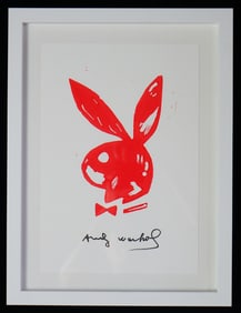 After andy Warhol Manner of Playboy