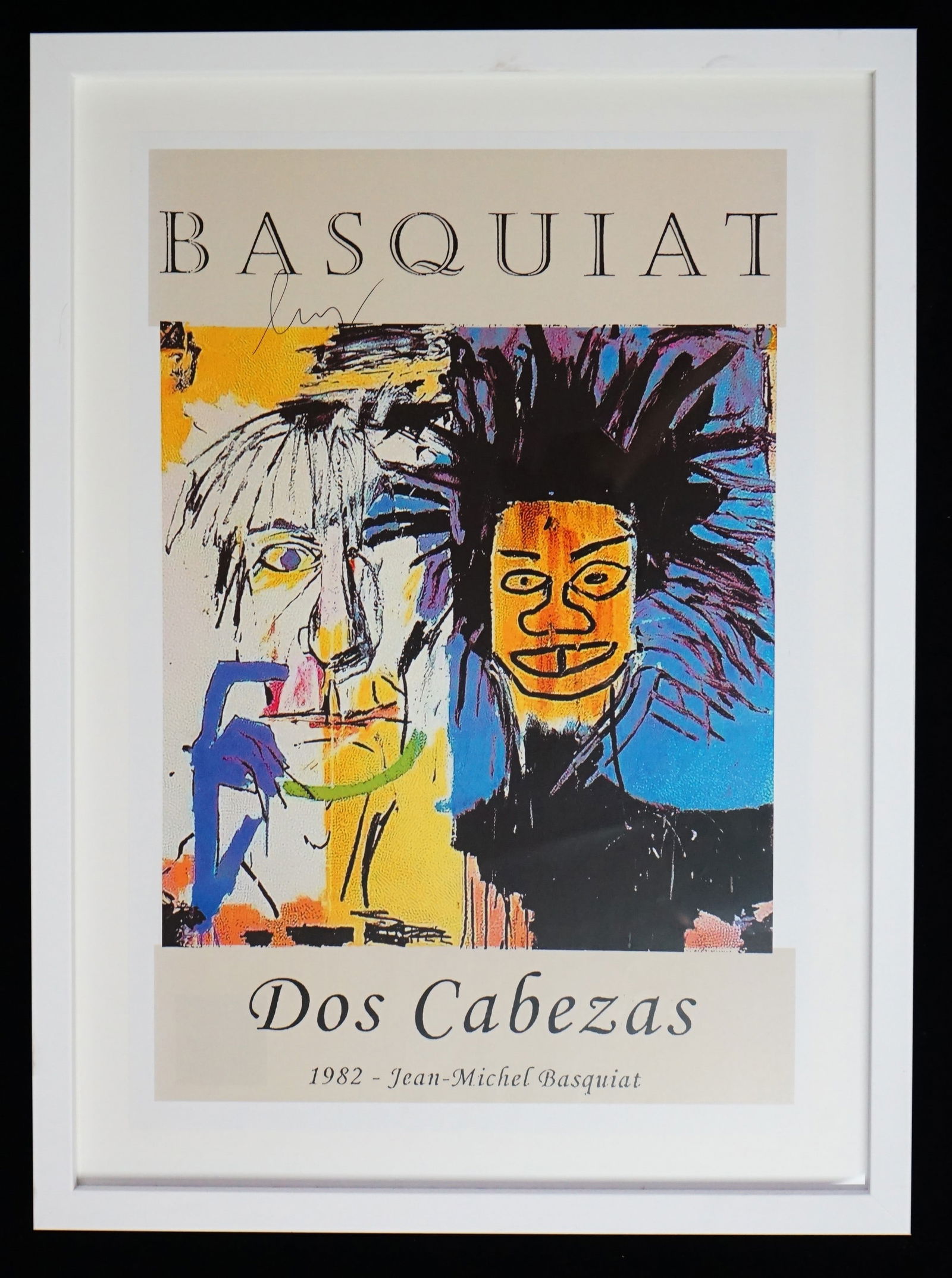 Jean-Michel Basquiat  "Dos Cabezas" Poster (1 of 4)