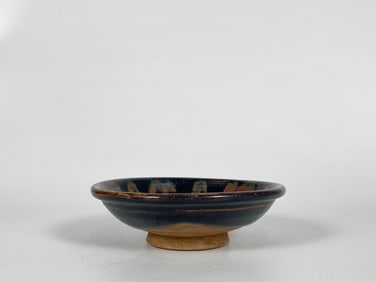 A 'Cizhou'-Type Russet-Splashed Black-Glazed Bowl