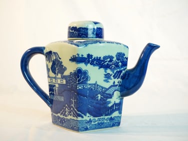 Victoria Ware Ironstone Square Tea Pot