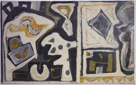 Untitled Abstract Oil on Canvas