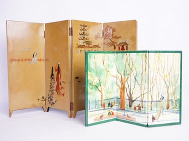 Lot of 2 Table Screens