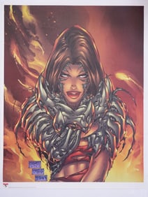 Witchblade Top Cow Copyright Print