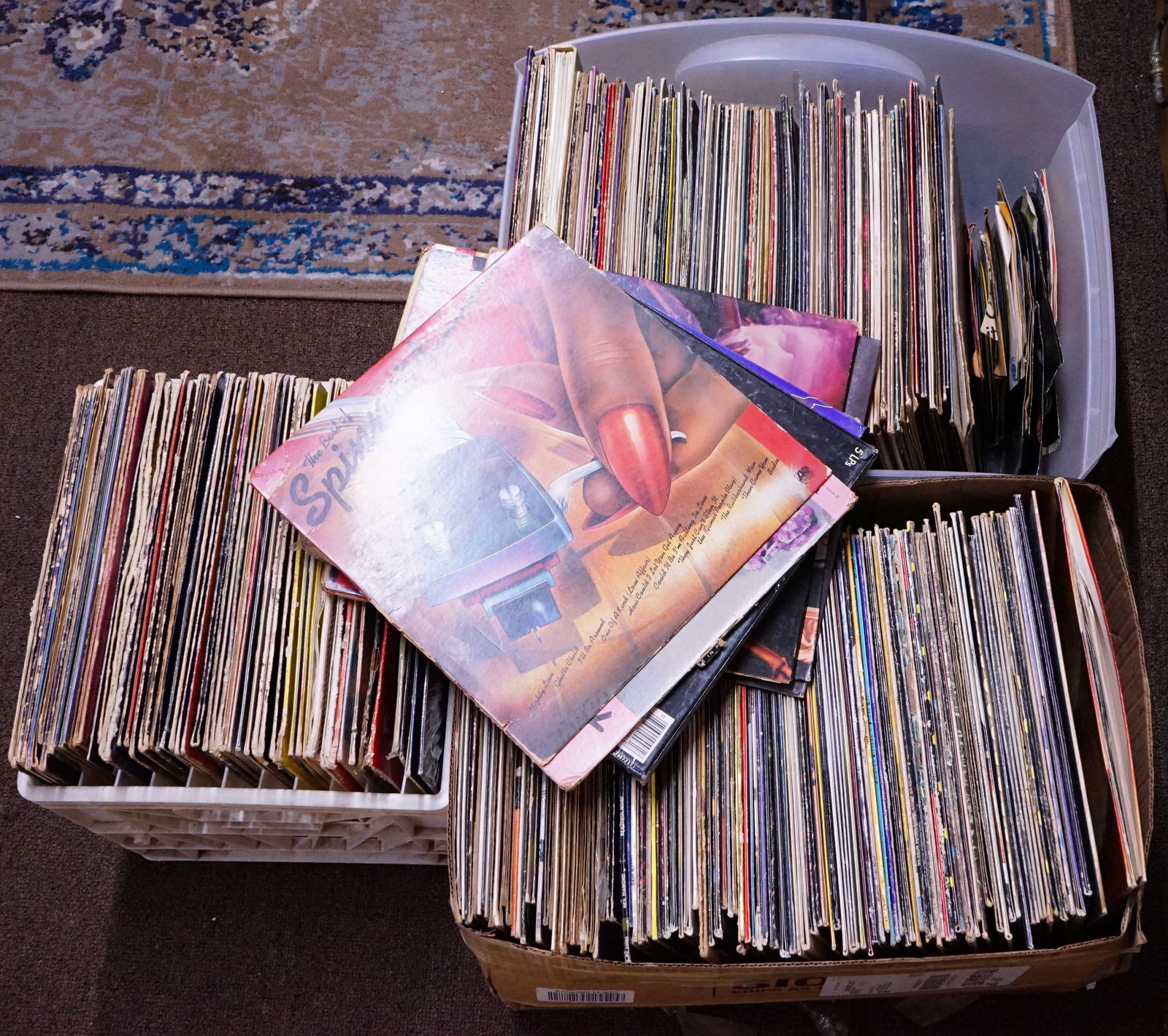 Group of  Vintage Various Style Vinyl Records (1 of 7)