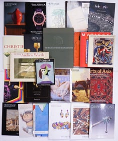 Group of Art Books and Collectible Catalogues