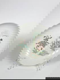 A Finely Decorated Famille Verte Dish (1 of 9)