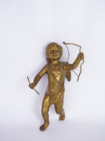 Vintage Brass Cupid