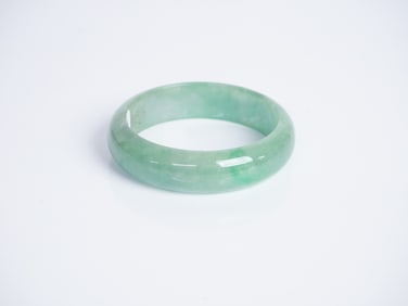 A Chinese Jadeite Bangle