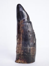 Chinese Old Natural Ox Horn Sculpture