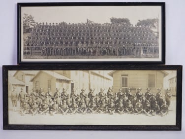 Lot of 2 US Army Framed Photographs, Early Interwar Era ,1920's