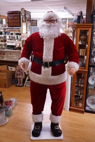 A Life-Size Santa Claus Figure