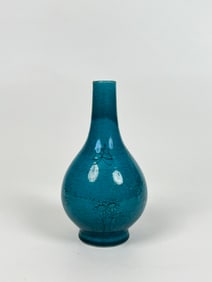 Chinese Turquoise-Glazed Vase