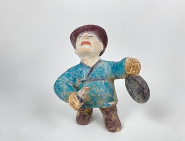 Chinese Sancai Glazed Figure