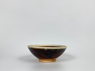 Chinese Henan Brown Glazed Tea Bowl