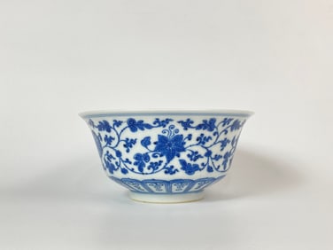 Chinese Blue And White Porcelain Bowl