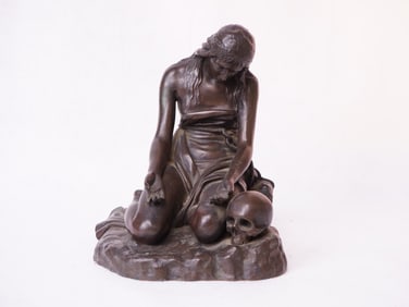 After Antonio Canova. The Penitent Magdalene