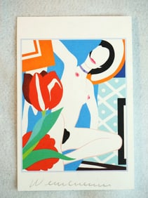 After Tom Wesselmann "Cynthia Nude" Pop Art Serigraph, Signed