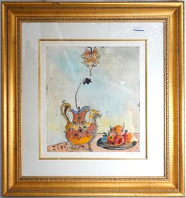 Bracha Guy, Israeli (Born 1948) Watercolor on Paper