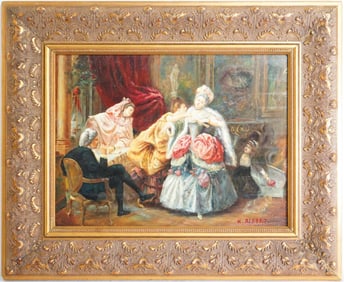 After Eduardo LeóN Garrido "Dressing For The Ball"