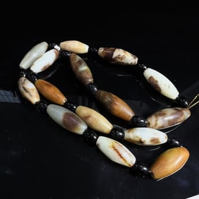 Chinese Agate Beads Necklace