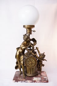 Vintage Art Nouveau Table Lamp
