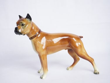 MCM Gort China Company Boxer Dog