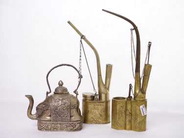 Lot of 3 Chinese Bronze Pieces