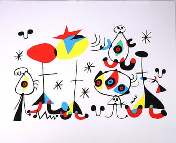 Miro,Joan Lithograph
