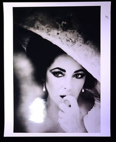 Photo of Elizabeth Taylor,A Little Night Music, Vienna, Austria, August 1976.