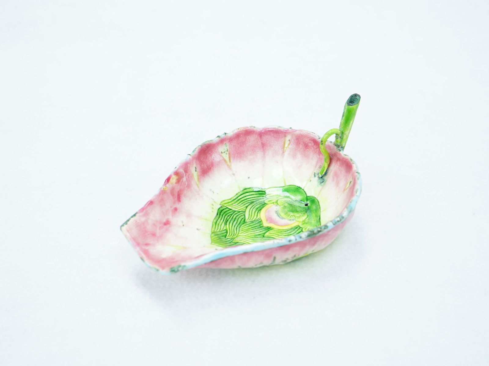 Chinese Cloisonné Enamel Lotus Libation Cup, Qing Dynasty (1 of 7)