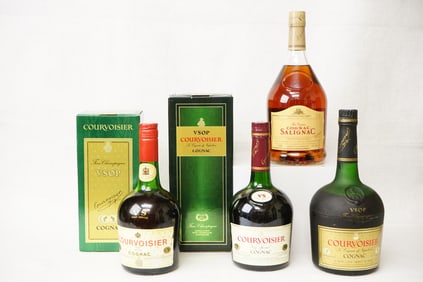 Cognac France Wine Bottles Collection