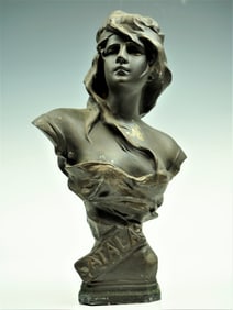 A Bronze Bust of  Atala