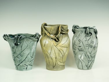 Walford William 3Pc Pottery