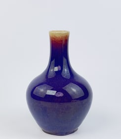 Chinese Flambe Glazed Vase