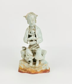 Chinese Hutian Kiln Porcelain Figure