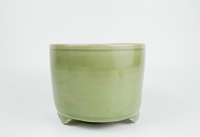 Chinese Longquan Celadon Glazed Tripod Censer