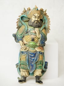 Chinese Pottery Warrior,Immortal Form Roof Tile