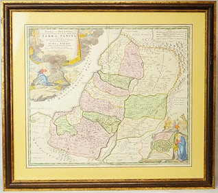 Johann Baptist Homann, Map, The Holy Land