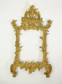 Rococo Style Gilt Bronze Table Picture Frame