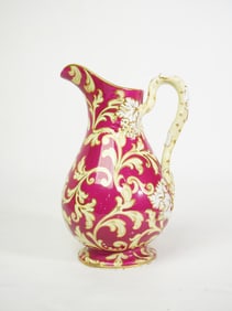 Victorian Enamelled and Gilded Jug