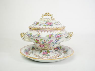 Copeland & Garrett Soup Tureen & Underplate