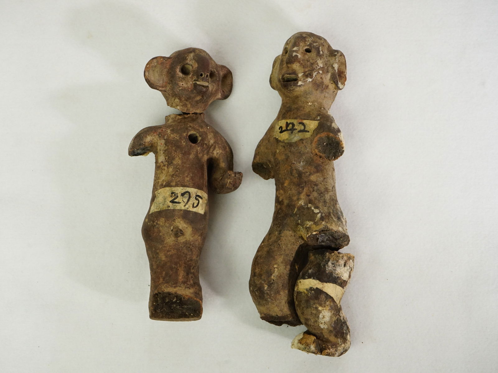 East Africa Terracotta Makonde Fetish Doll Figue(2) (1 of 5)