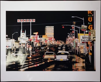 Ernst Haas 'Route 66', Albuquerque Print