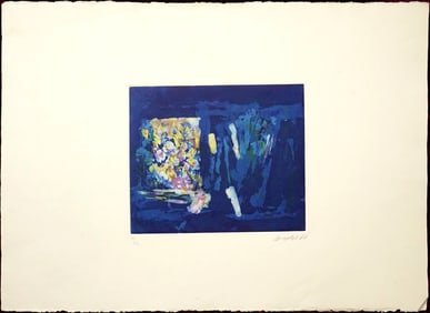 Nino Giuffrida, Lithograph  Handsigned In Pencil.