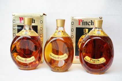 Three Haig's famous Dimple